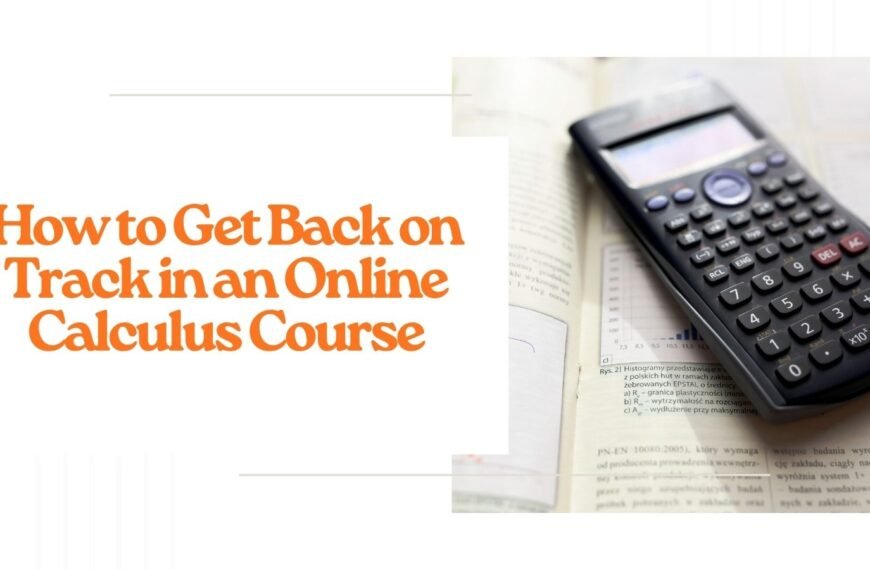 The feeling of being left behind in an online Calculus course is a slow and steady process. It happens not abruptly,